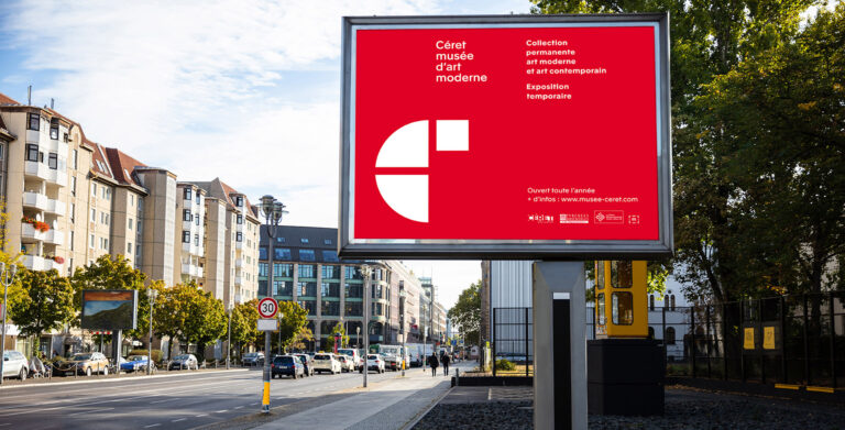 Blank billboard mockup for advertising, City street background